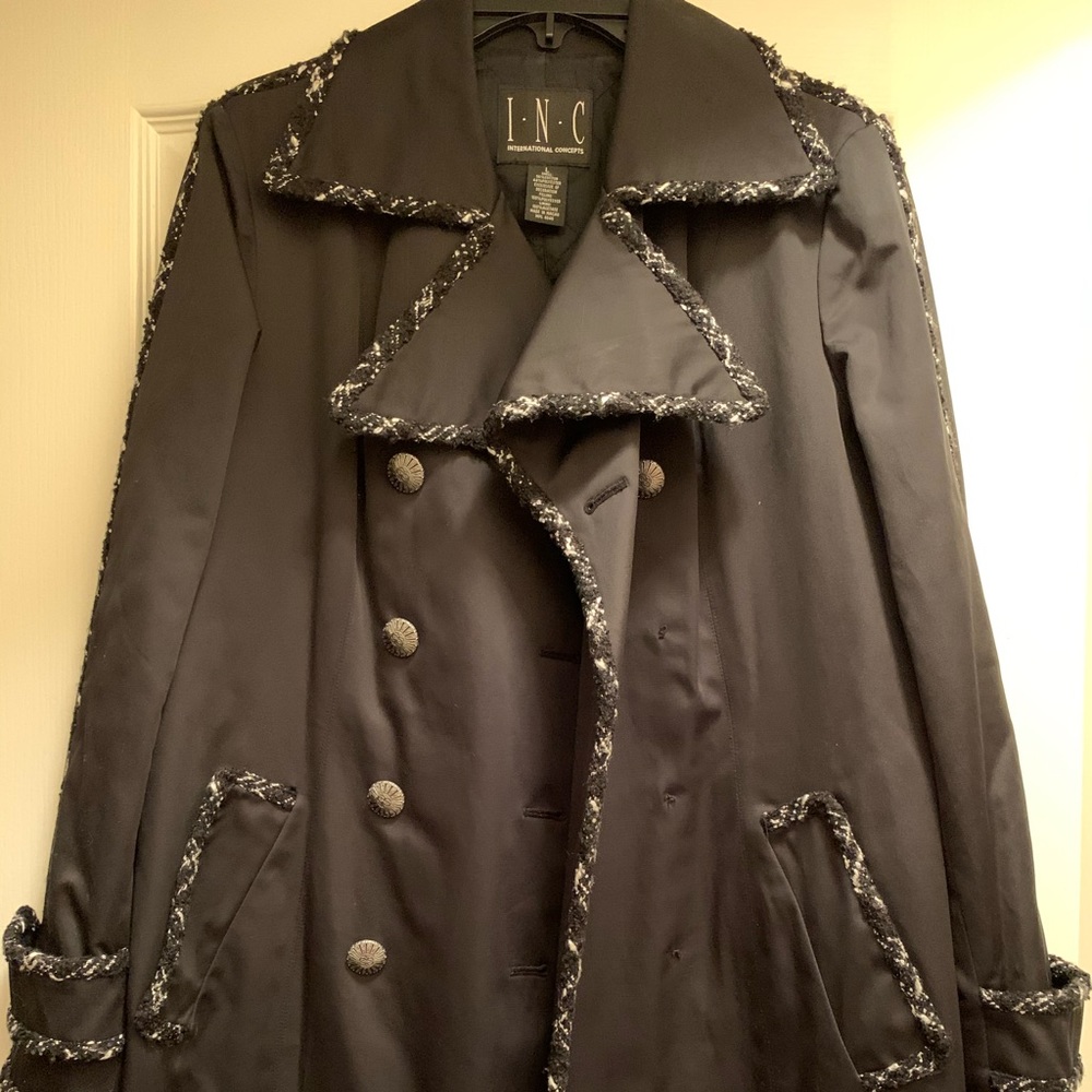 Black INC Trench Coat